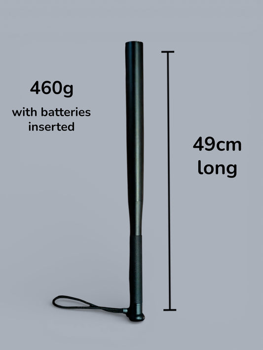 Emergency Torch Baseball Bat