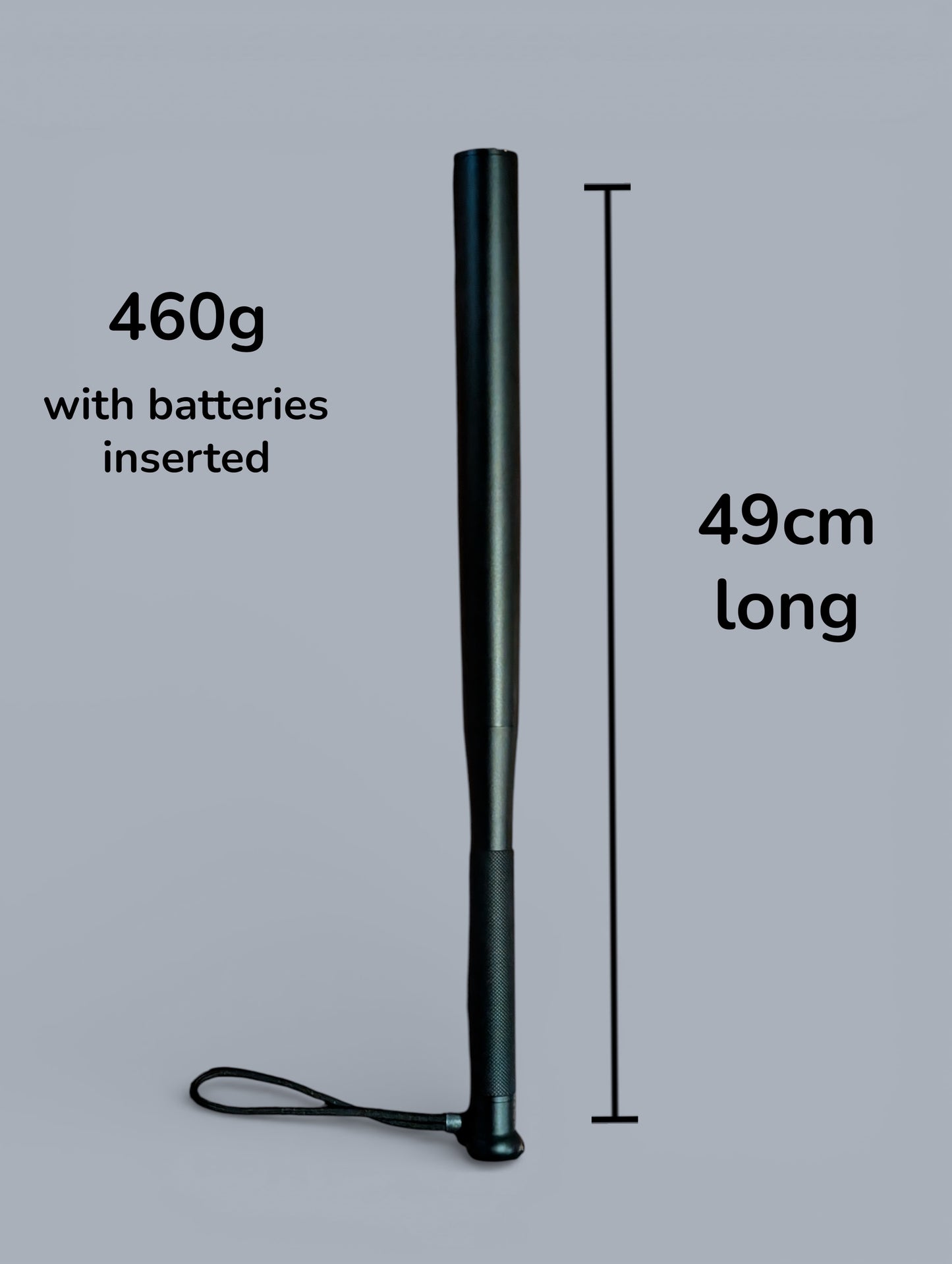 Emergency Torch Baseball Bat